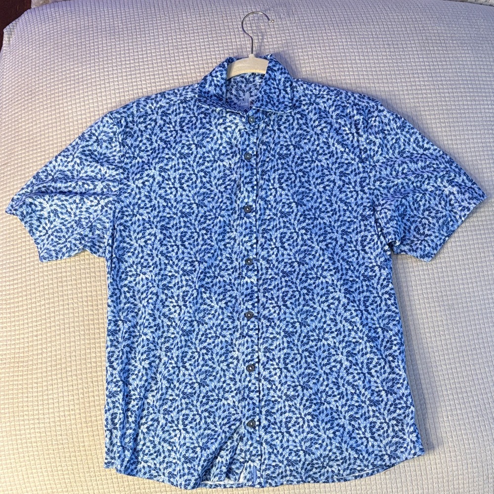 Johnnie-O Featherweight Short Sleeve Button Up